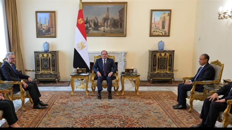 لقاء الرئيس السيسي