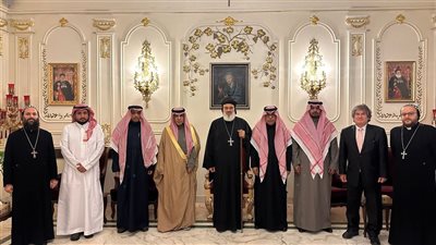  البطريرك أفرام الثاني يستقبل السفير السعودي تأكيد على التواصل والحوار