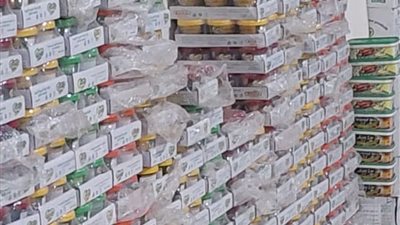 إحباط تداول عصائر وطحينة مجهولة المصدر غير مطابقة للاشتراطات بالسنطة