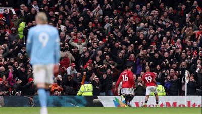 ملخص ونتيجة مباراة مانشستر يونايتد والسيتي (3-0) الشوط الثاني بالبريميرليج