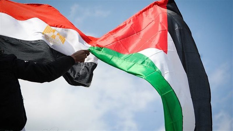 علمي مصر وفلسطين