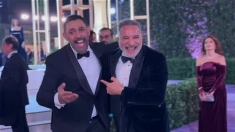 باسم يوسف وعمرو مصطفى
