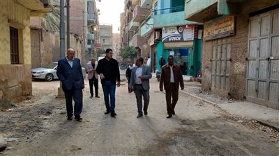 نائب محافظ الدقهلية يتفقد أعمال استكمال إنشاء وحدة مرور ميت غمر