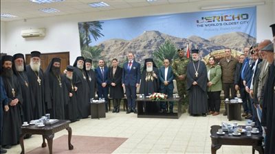 رسائل سلام.. عيد الغطاس يجمع القيادات الدينية والرسمية في أريحا 