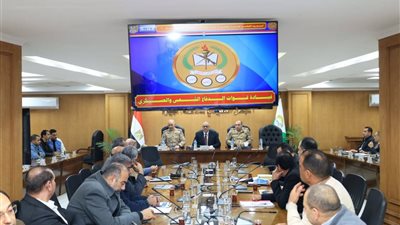 سكرتيرعام الجيزة يتابع الاستعدادات الخاصة بالتدريب العملي المشترك 