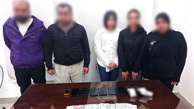 المتهمون عقب القبض