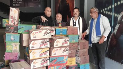ضبط 1140 كيس مقرمشات منتهية الصلاحية وتحرير 7 محاضر بكوم حمادة