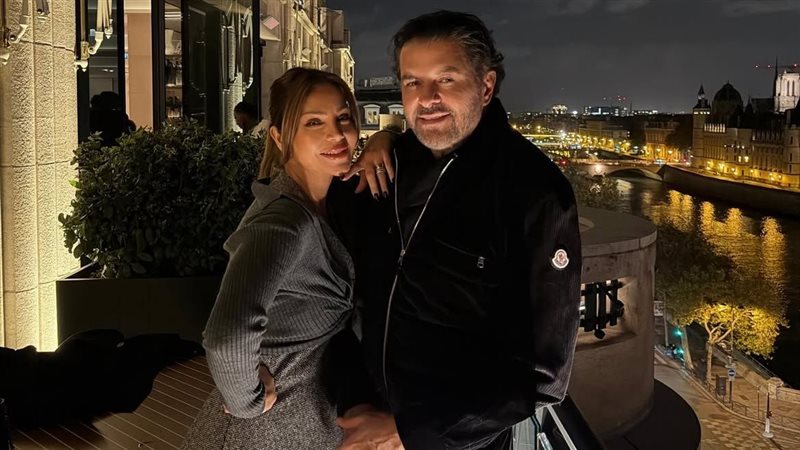 راغب علامة وزوجته