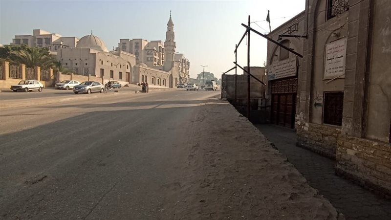جانب من أعمال النظافة