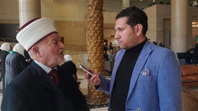 بعد لقاء الرئيس وشيخ الأزهر.. مفتي القدس لـ نيوز رووم: دعم مصر لا يعرف المصلحة