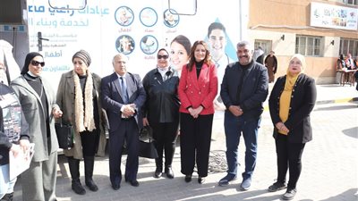 نائب محافظ الجيزة تشهد فعاليات القافلة الطبية والاجتماعية بمنطقة روضة السودان
