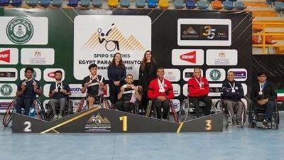 القومي للأشخاص ذوي الإعاقة يفي بطولة مصر الدولية البارالمبية للريشة الطائرة 