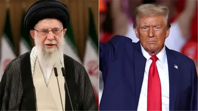 خامنئي وترامب 