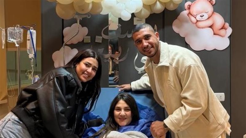 رامي ربيعة يرزق بمولوده