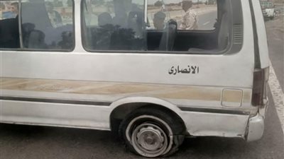 إصابة 10 أشخاص في انقلاب سيارة ميكروباص بطريق السويس الإسماعيلية