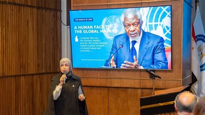 إنــبى تنضم للميثاق العالمي للأمم المتحدة وتتبنى معايير الاستدامة 