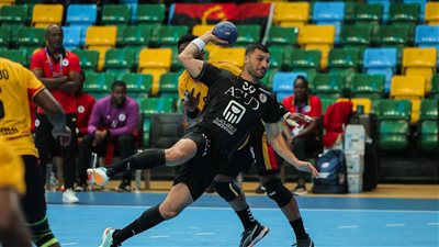 منتخب مصر لكرة اليد يهزم أنجولا 41-28 في بطولة إفريقيا 