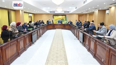 محافظ الفيوم يلتقي أعضاء مجلسي النواب والشيوخ الجدد