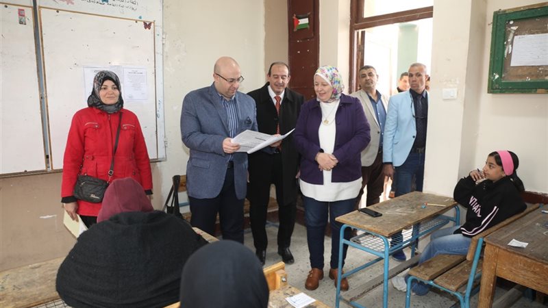 جانب من جولة الدكتور