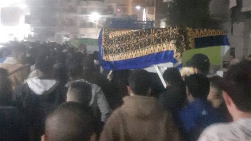 صورة من الجنازة