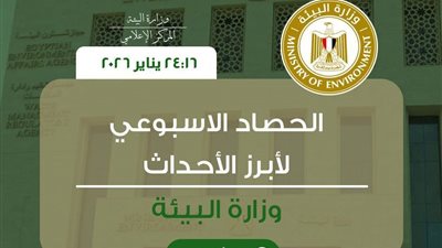 وزارة البيئة تستعرض أبرز أنشطتها خلال أسبوع| انفوجراف