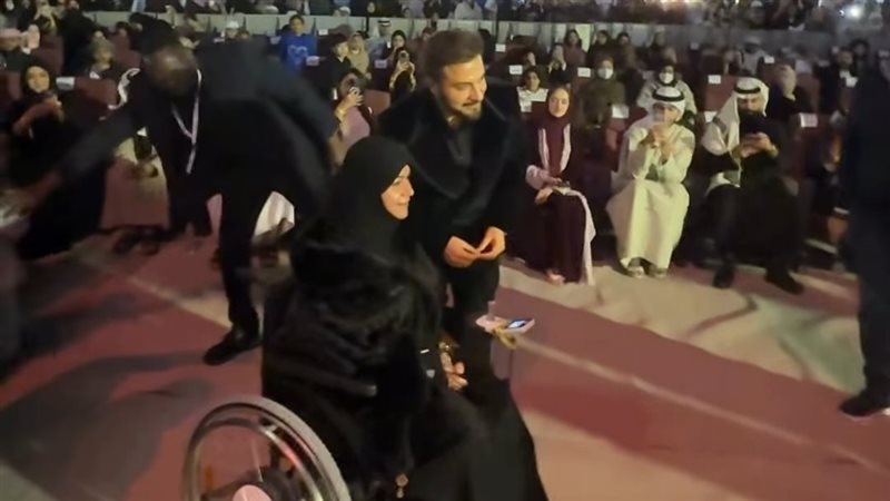 ماجد المهندس ومسنة