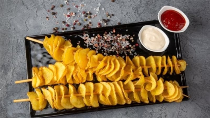 طريقة عمل بطاطس تويستر