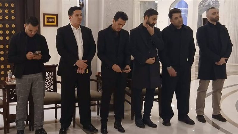 عزاء والد أحمد إبراهيم