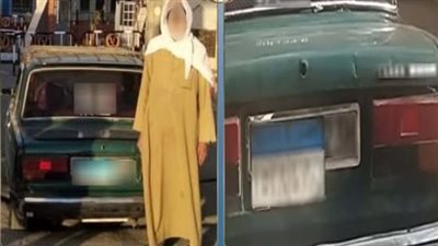 القبض على سائق تاكسي بالبحيرة طمس اللوحات المعدنية