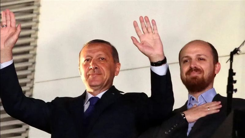 أردوغان ونجله 
