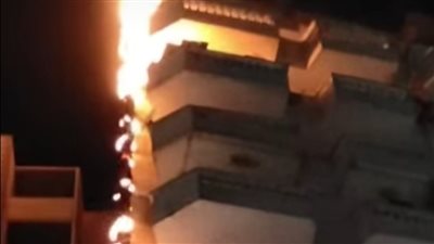 حريق مدخنة محل مشويات بشارع مؤسسة الزكاة بمنطقة المرج بالقاهرة