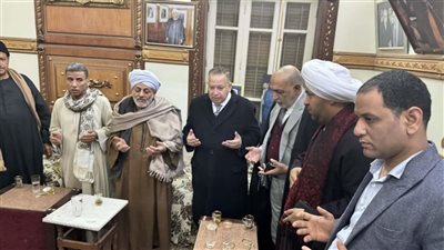 بـ «الحب والمودة».. لقاء يجمع نقيب الأشراف وشيخ الرفاعية في سوهاج