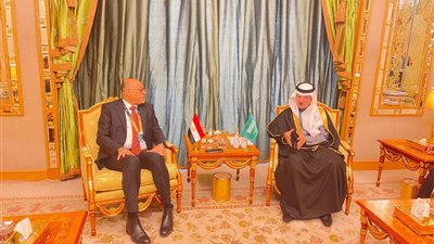 وزير العمل يلتقي بـ نائب وزير الموارد البشرية والتنمية الاجتماعية السعودي.