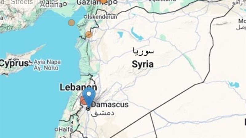زلزال سوريا