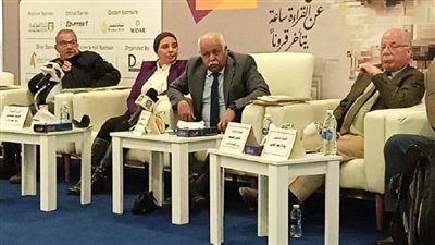 بحضور كبار المثقفين.. ندوة «روز اليوسف.. مائة عام من التنوير» بمعرض الكتاب|صور