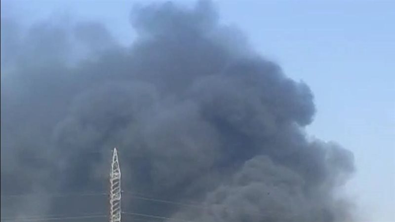 اثار الحريق 