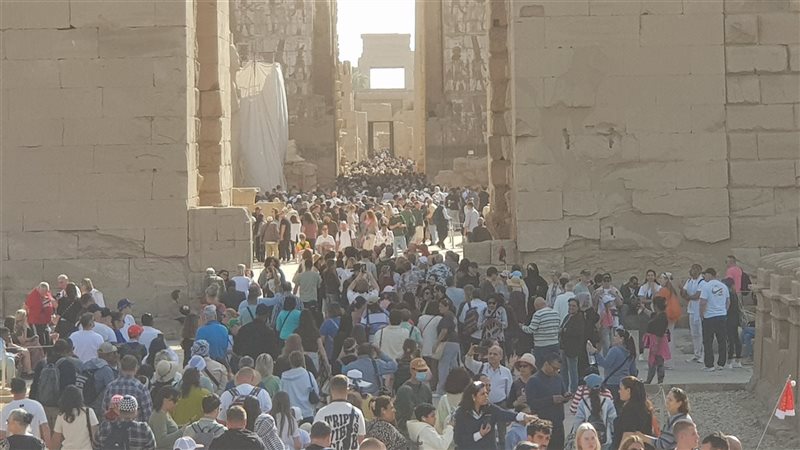 معابد الكرنك تستقبل