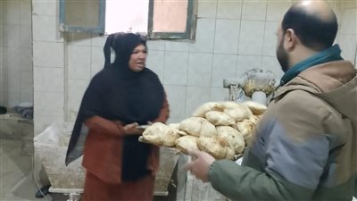 تحرير 39 محضر تمويني في المخابز بحملة تموينية مكبرة بتلا بالمنوفية