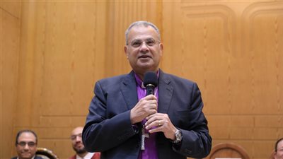 رئيس الطائفة الإنجيلية يشهد تنصيب القس موريس جابر بكنيسة شمس الدين