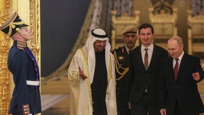 بوتين لرئيس الإمارات: نرغب في مناقشة ملف التوتر الإيراني معكم
