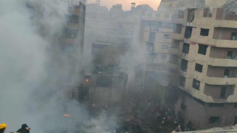 حريق الزرايب