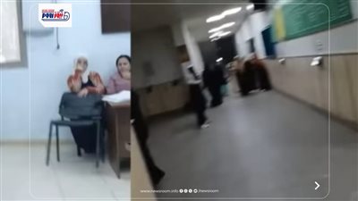 سيدة تستغيث لغياب طبيب داخل مستشفى الفيوم الجامعي.. ومحاولة منعها من التصوير
