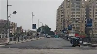 بعد 15 يوما من الإصلاحات والصيانة.. افتتاح كوبري مبارك بالمنوفية