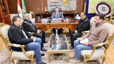 محافظ المنوفية يعقد اجتماعا بمسئولي مياه الشرب والصرف الصحي 