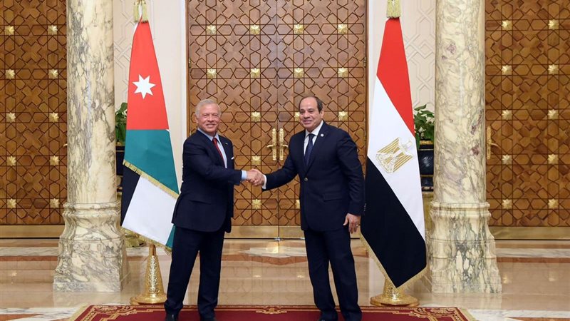 الرئيس السيسي والعاهل