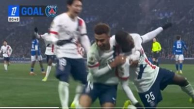 نتيجة وأهداف مباراة باريس سان جيرمان وستراسبورج (2-1) بالدوري الفرنسي