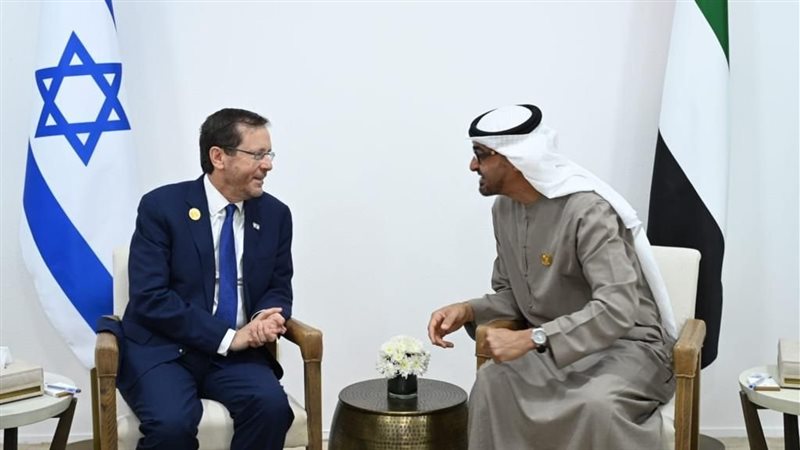 رئيس الإمارات ونظيره