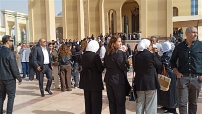 وسط حزن الأهل والأصدقاء.. تشييع جنازة نجل شقيق المشير طنطاوي|صور