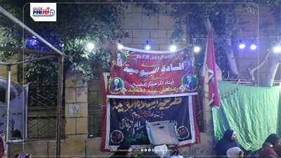 بالمديح والإنشاد.. آلاف المحتفلين يختتمون مولد الشيخ علي الروبي بالفيوم