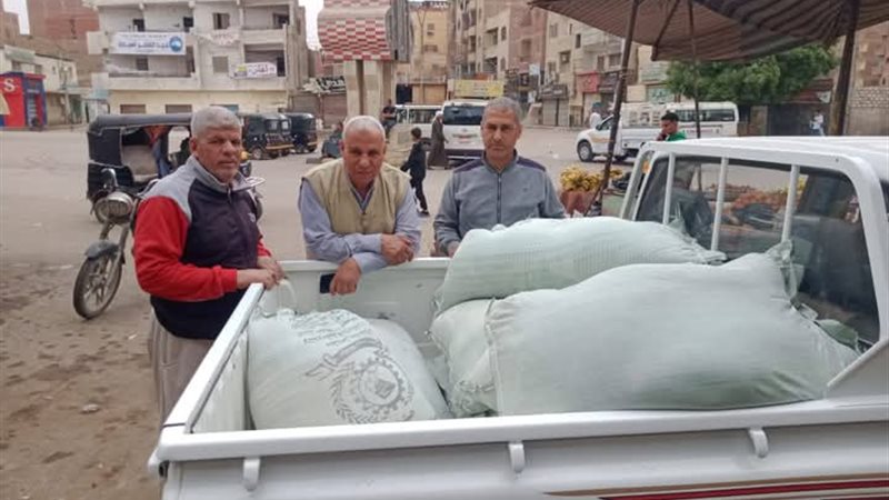 حملة تموينية ببني